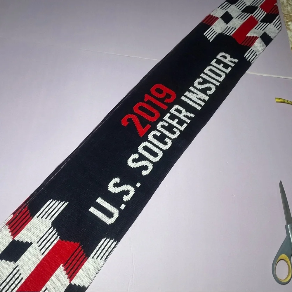 Ruffneck US Soccer Scarf Team USA Insider 2019 FIFA World Cup Red White Blue